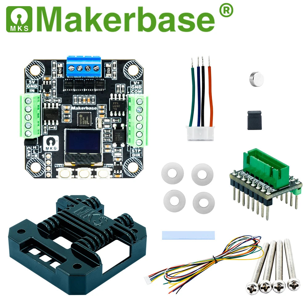 für MKS SERVO42D NEMA17 Closed Loop Treiber FOC CNC 3D Drucker Leise Effizient
