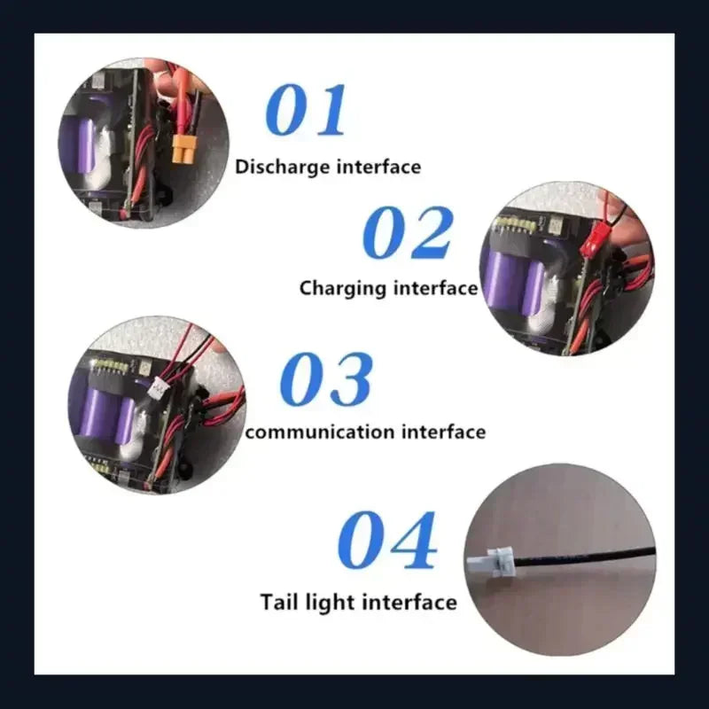 36V 7.8Ah Replacement Battery for M365/M356 E-Scooter
