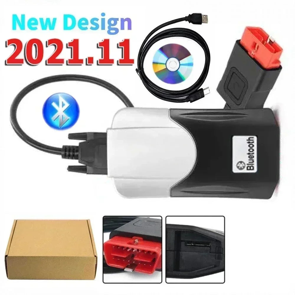 Latest Scanner 2021.11 Keygen 2020.23 Vd NEW cdd with Bluetooth for TNESF DELPHIS ORPDC Obd2 Car Truck Diagnostic Tools