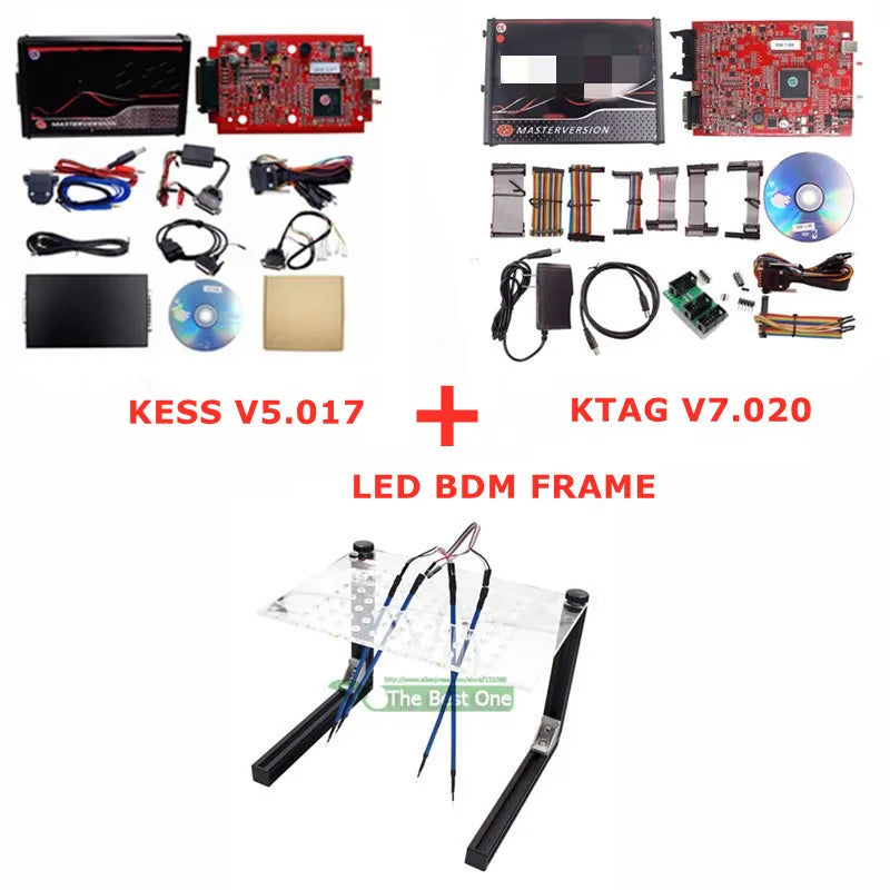 KESS KTAG OBD2 ECU Diagnostic & Flash Tool Kit