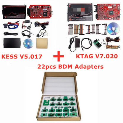 KESS KTAG OBD2 ECU Diagnostic & Flash Tool Kit