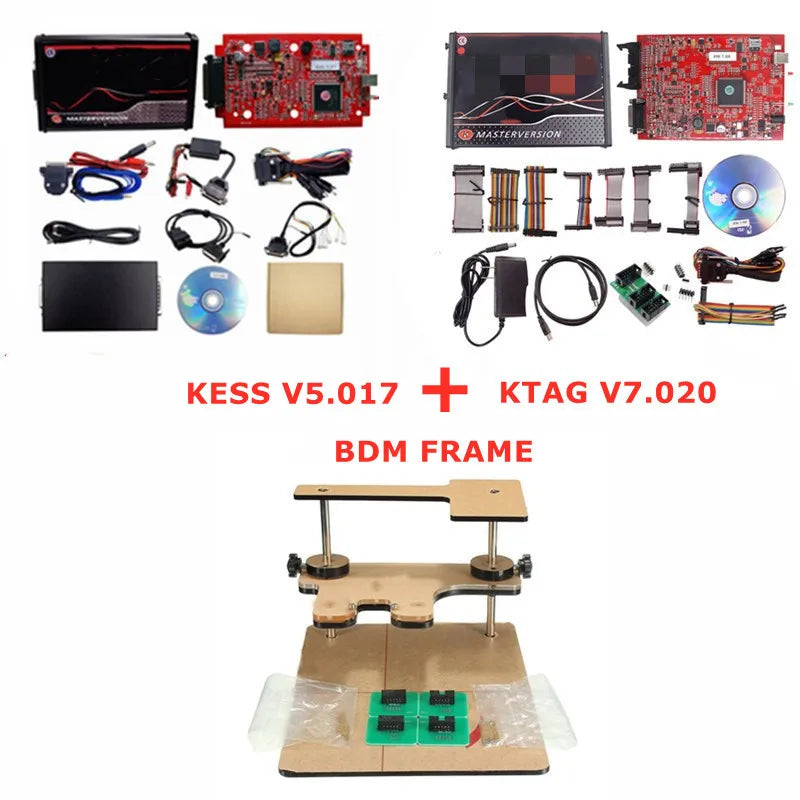 KESS KTAG OBD2 ECU Diagnostic & Flash Tool Kit