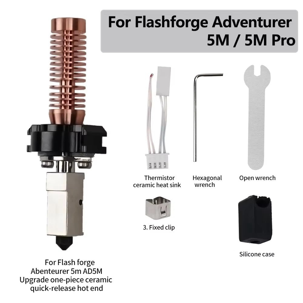 Flashforge Adventurer 5M Pro High-Temperature Hotend Kit