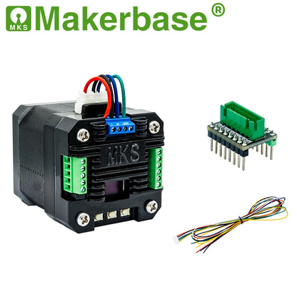 für MKS SERVO42D NEMA17 Closed Loop Treiber FOC CNC 3D Drucker Leise Effizient