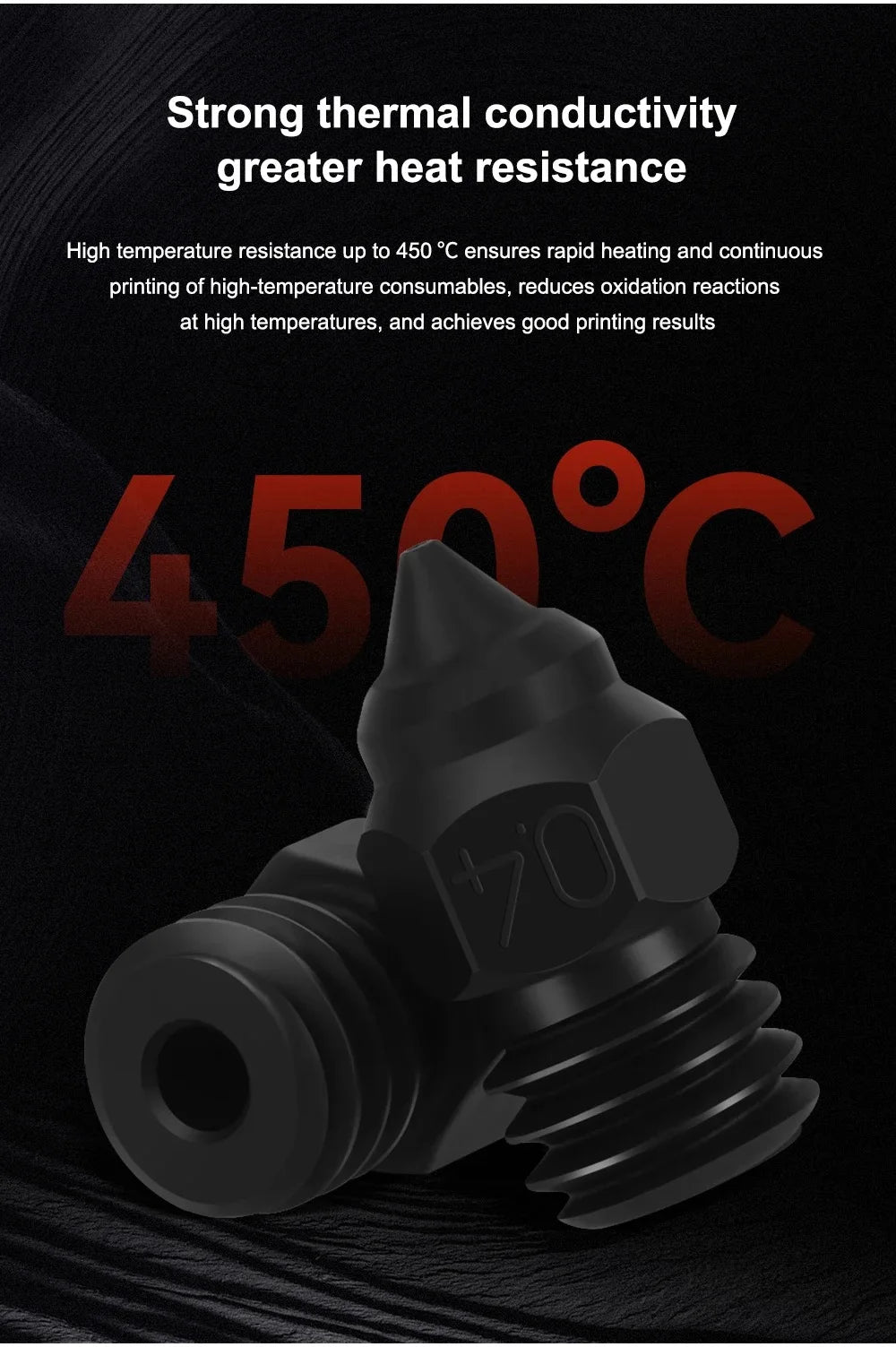 MK8 Düse 0.2 0.4 0.6 0.8mm für Creality CR‑6 SE Ender 3 S1 CR10 V2