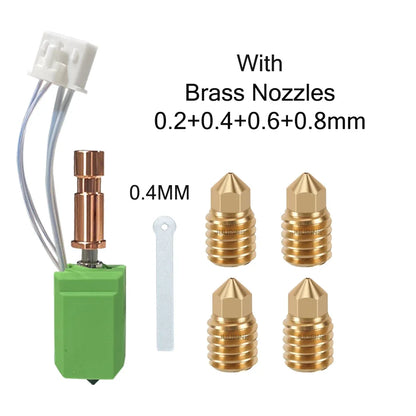 für Kobra S1 Vollmetall Hotend 200k Thermistor 2.0 Für S1/S1 Combo 0.2‑0.8mm
