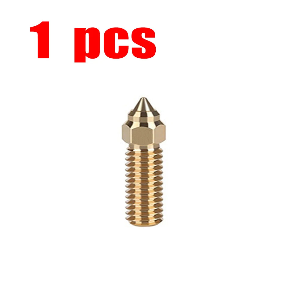 Düse 0.4 0.6 0.8mm für Ender 3 V3 KE K1 K1 Max Vyper K1 Pro Hotend Hartstahl Messing  verkupfertes Messing Genius