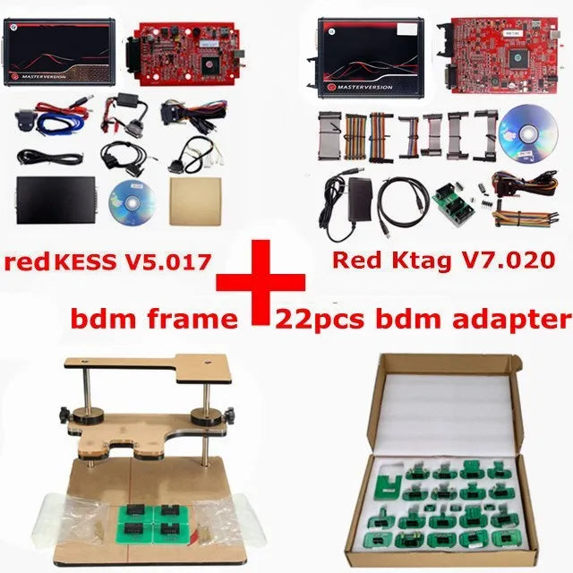 KESS KTAG OBD2 ECU Diagnostic & Flash Tool Kit