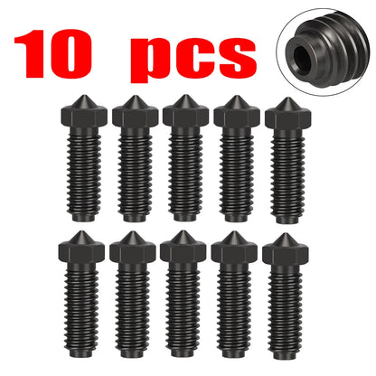 For Anycubic Kobra 2 Nozzle Hardened Steel Nozzles For Kobra 2 Neo/Kobra 2 Pro/Kobra 2 Plus/Kobra 2 Max Nozzle 3D Printer Parts