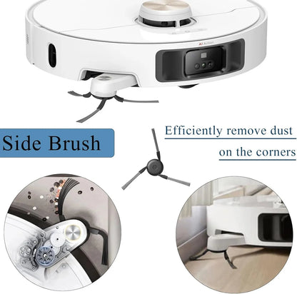 Dreame X40 Ultra / X40 Pro / L40 Ultra Robot Vacuum Spare Parts Main Side Brushes Mop Cloths HEPA Filters Dust Bags Accessories