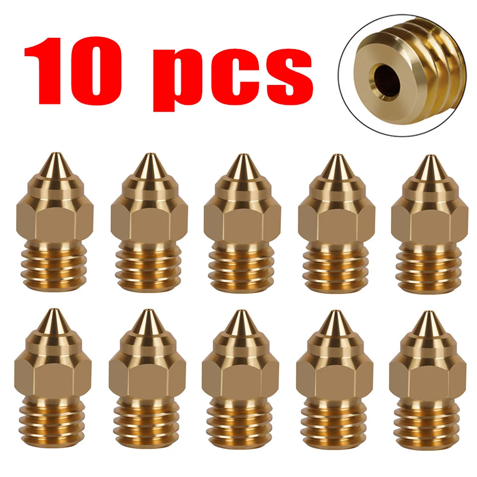 MK8 Düse 0.2 0.4 0.6 0.8mm für Creality CR‑6 SE Ender 3 S1 CR10 V2