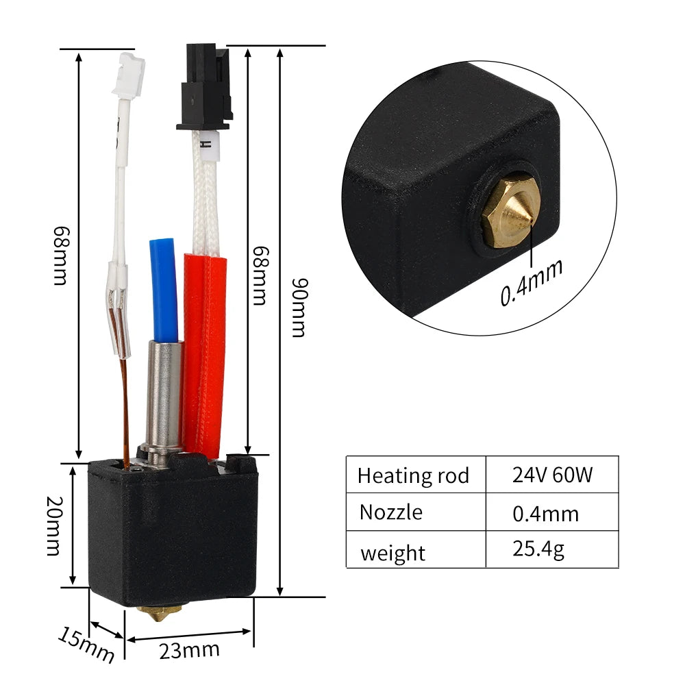 Anycubic Kobra 2 Hotend Kit – Kobra 2/Plus/Pro/Neo
