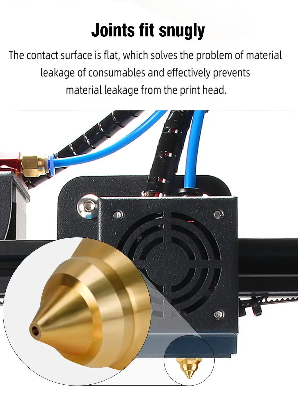 MK8 Düse 0.2 0.4 0.6 0.8mm für Creality CR‑6 SE Ender 3 S1 CR10 V2