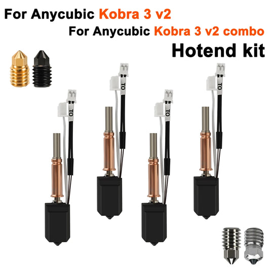 Hotend Kit für Anycubic Kobra 3 V2 – 24V 60W Keramik