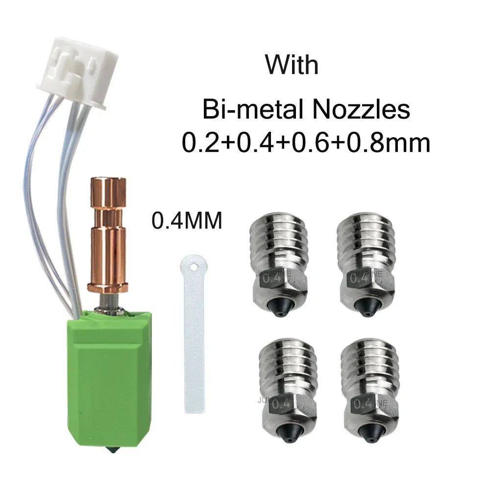 für Kobra S1 Vollmetall Hotend 200k Thermistor 2.0 Für S1/S1 Combo 0.2‑0.8mm