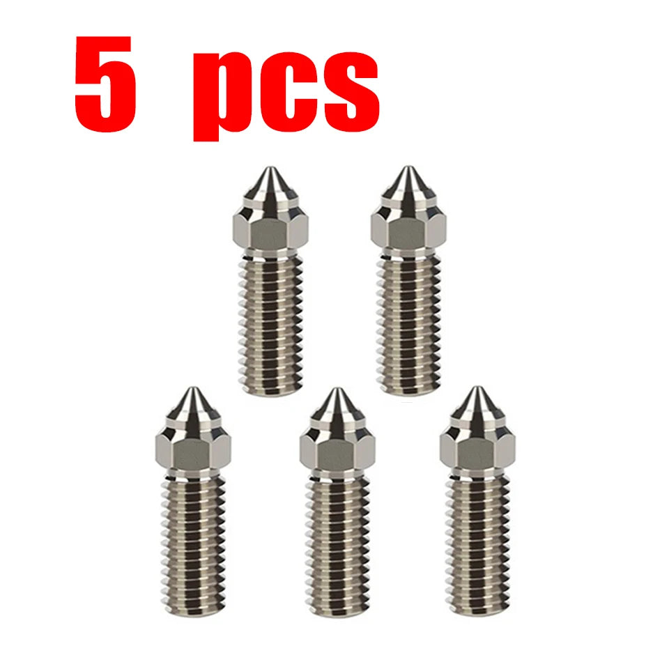 Düse 0.4 0.6 0.8mm für Ender 3 V3 KE K1 K1 Max Vyper K1 Pro Hotend Hartstahl Messing  verkupfertes Messing Genius