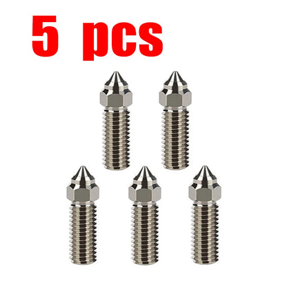 Düse 0.4 0.6 0.8mm für Ender 3 V3 KE K1 K1 Max Vyper K1 Pro Hotend Hartstahl Messing  verkupfertes Messing Genius