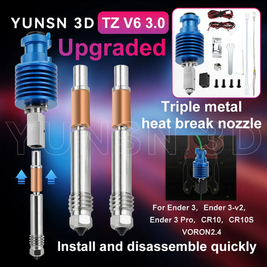 TZ-V6 3.0 high-speed hotend kit
