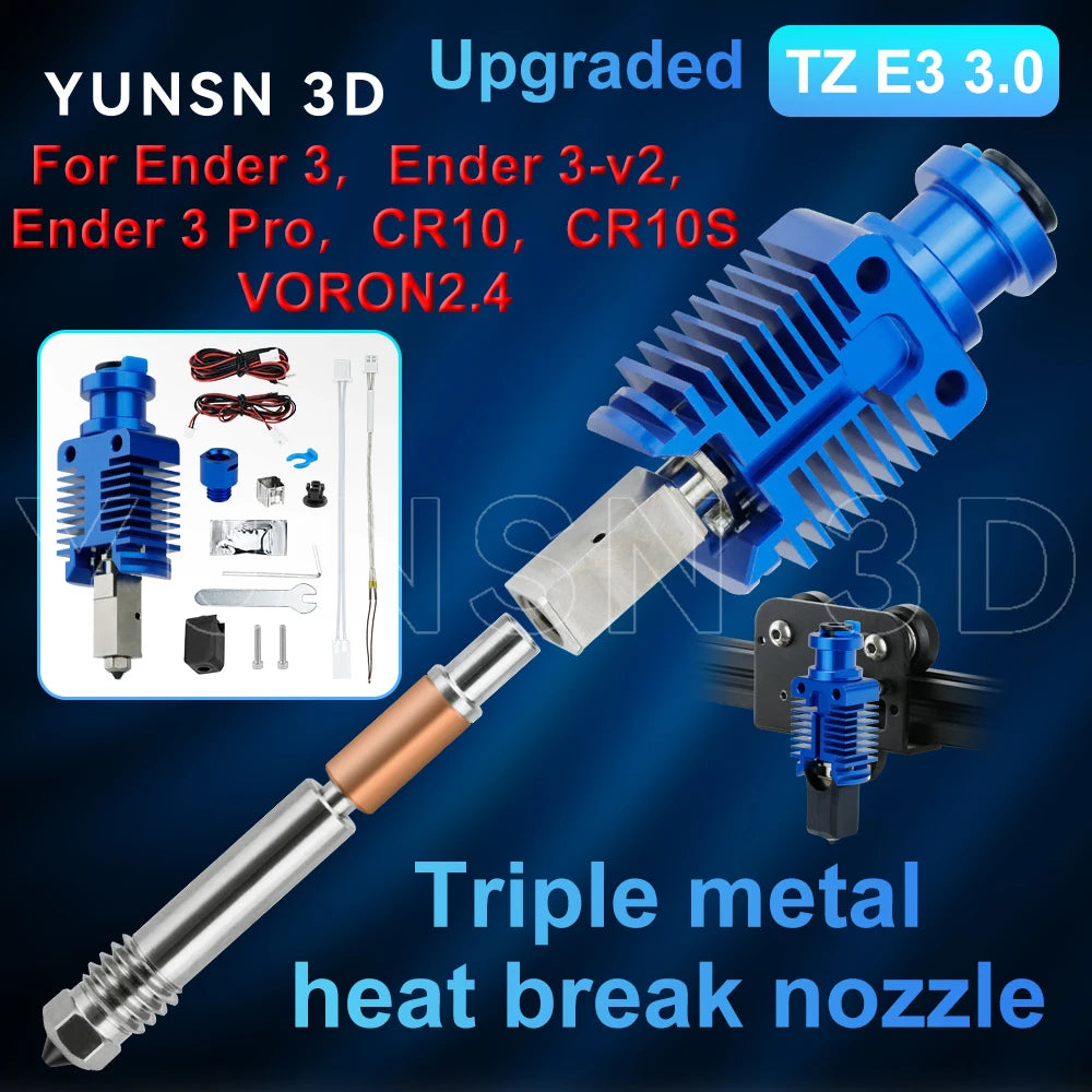 TZ-E3 high-speed print head hotend kit