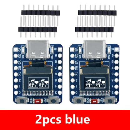 MINI ESP32-C3 Development Board with Wi-Fi, Bluetooth & 0.42-Inch OLED