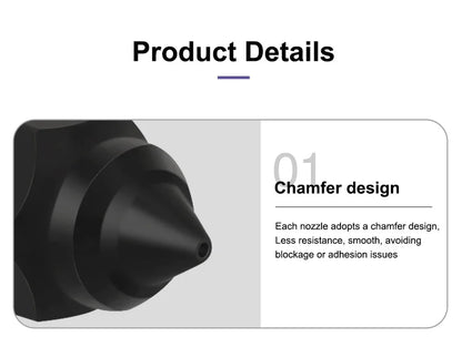 MK8 Düse 0.2 0.4 0.6 0.8mm für Creality CR‑6 SE Ender 3 S1 CR10 V2