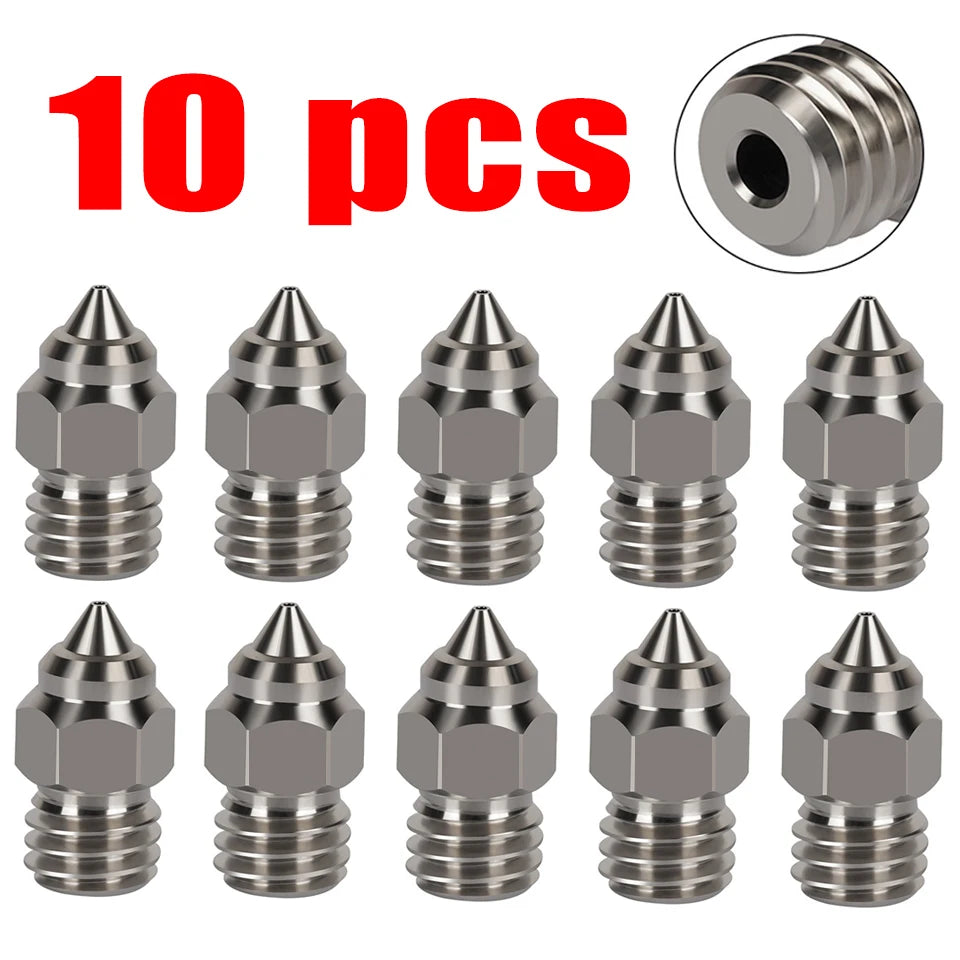 MK8 Düse 0.2 0.4 0.6 0.8mm für Creality CR‑6 SE Ender 3 S1 CR10 V2