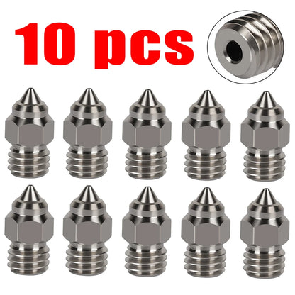 MK8 Düse 0.2 0.4 0.6 0.8mm für Creality CR‑6 SE Ender 3 S1 CR10 V2