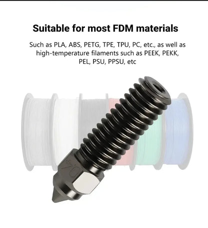 Düsen  für Creality Ender 3 V3 KE K1 Max  0.2–1.2mm  gehärteter  Stahl  Hochwertig