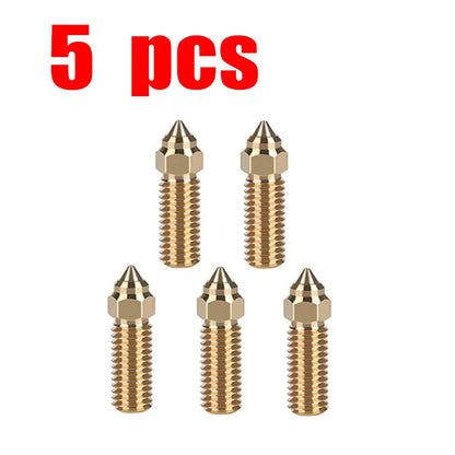Düse 0.4 0.6 0.8mm für Ender 3 V3 KE K1 K1 Max Vyper K1 Pro Hotend Hartstahl Messing  verkupfertes Messing Genius