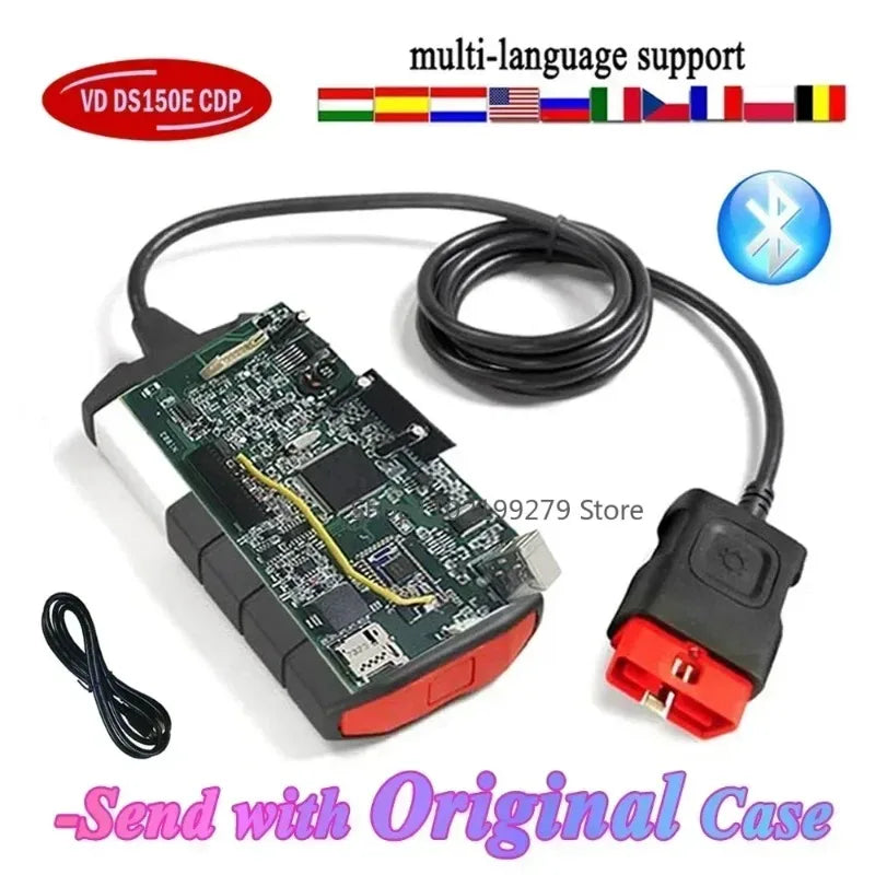 Latest Scanner 2021.11 Keygen 2020.23 Vd NEW cdd with Bluetooth for TNESF DELPHIS ORPDC Obd2 Car Truck Diagnostic Tools