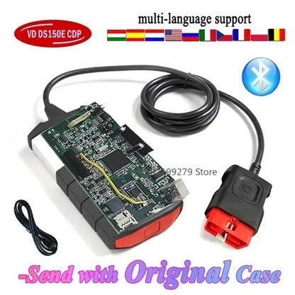 Latest Scanner 2021.11 Keygen 2020.23 Vd NEW cdd with Bluetooth for TNESF DELPHIS ORPDC Obd2 Car Truck Diagnostic Tools