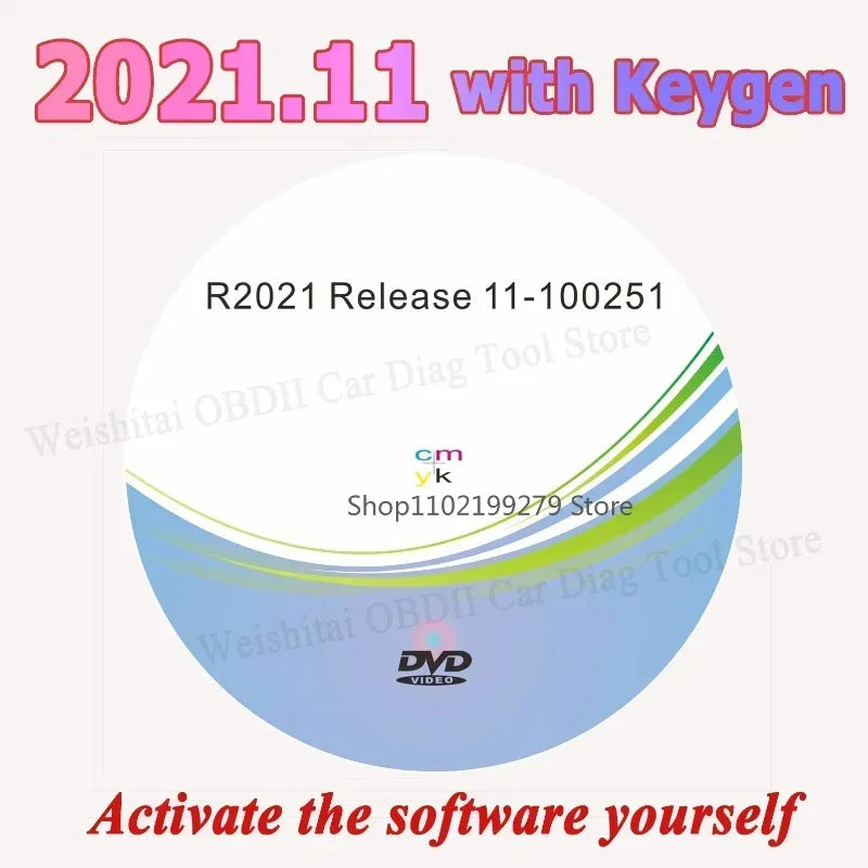 Latest Scanner 2021.11 Keygen 2020.23 Vd NEW cdd with Bluetooth for TNESF DELPHIS ORPDC Obd2 Car Truck Diagnostic Tools