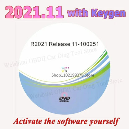 Latest Scanner 2021.11 Keygen 2020.23 Vd NEW cdd with Bluetooth for TNESF DELPHIS ORPDC Obd2 Car Truck Diagnostic Tools
