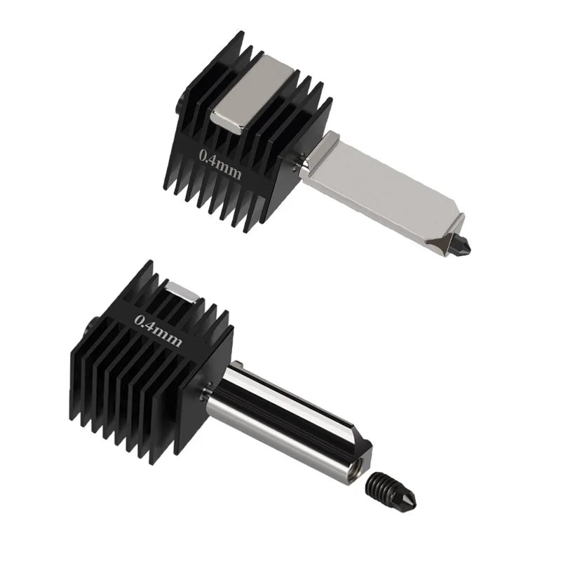 Hotend Kit for Bambu Lab A1/A1 Mini Hotend 0.2/0.4/0.6/0.8mm Hardened Steel Nozzle for Bambulab A1 Accessories 3D Printer Part