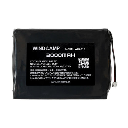 WINDCAMP Battery Pack for Yaesu Ft-818 FT-817 3000mah Includes Replacement Battery/Charger/Battery Cover