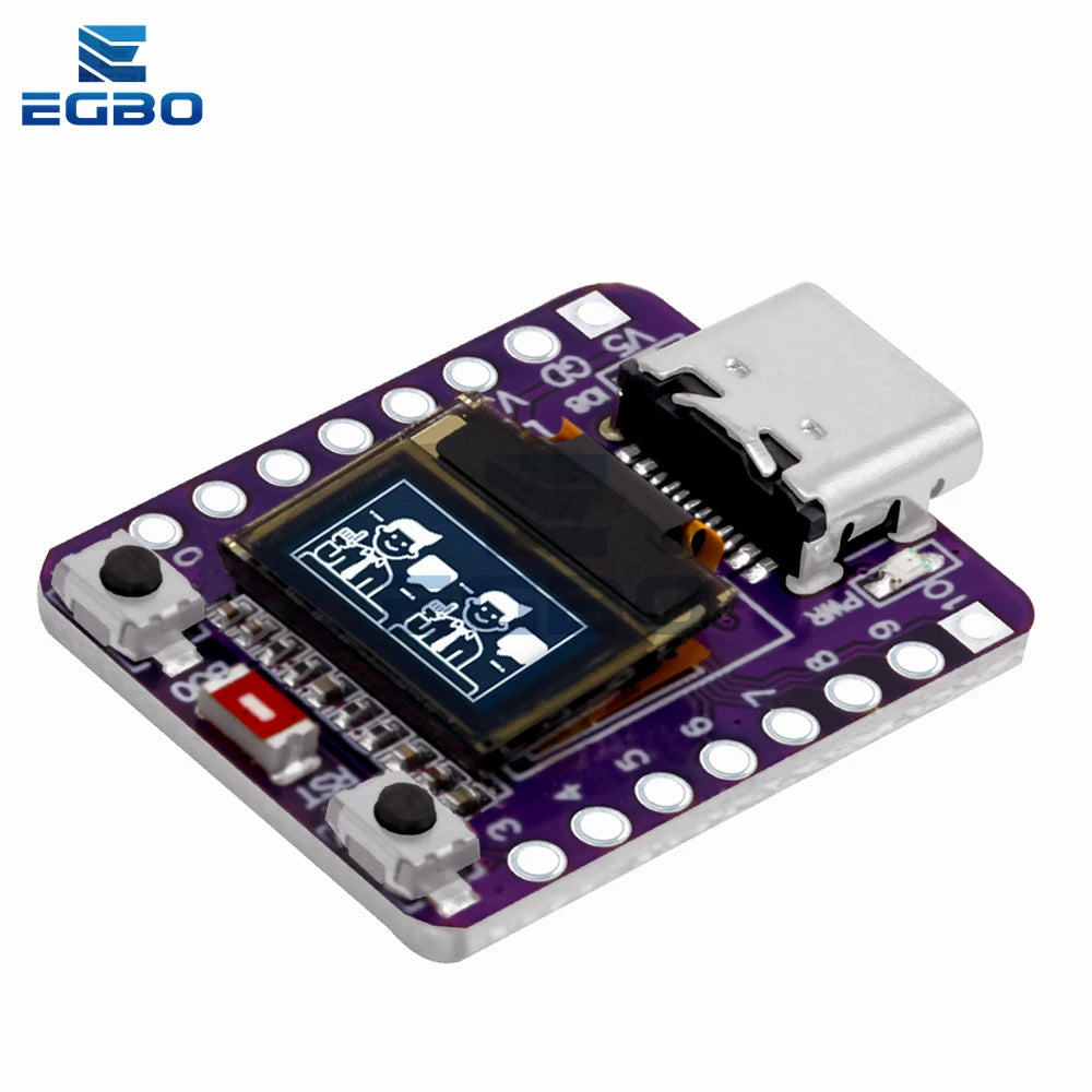 MINI ESP32-C3 Development Board with Wi-Fi, Bluetooth & 0.42-Inch OLED