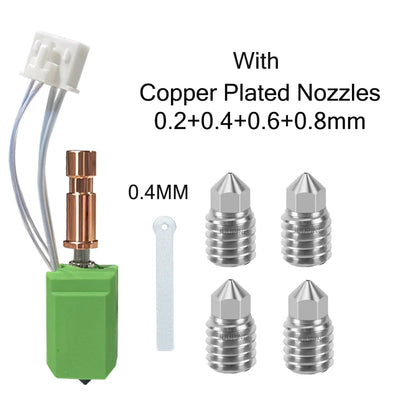 für Kobra S1 Vollmetall Hotend 200k Thermistor 2.0 Für S1/S1 Combo 0.2‑0.8mm