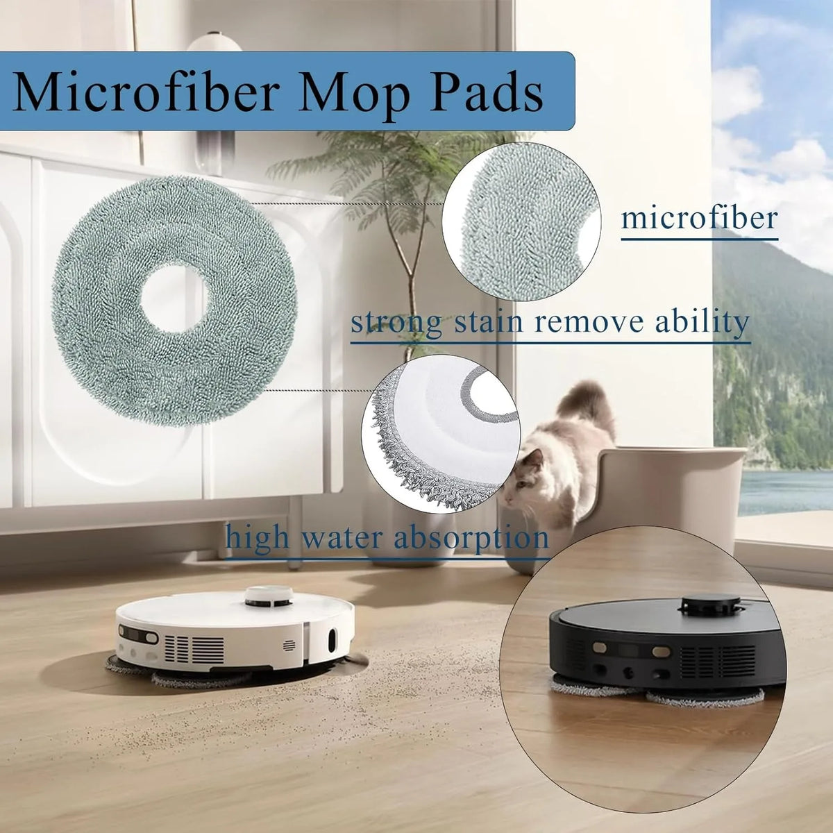 Dreame X40 Ultra / X40 Pro / L40 Ultra Robot Vacuum Spare Parts Main Side Brushes Mop Cloths HEPA Filters Dust Bags Accessories