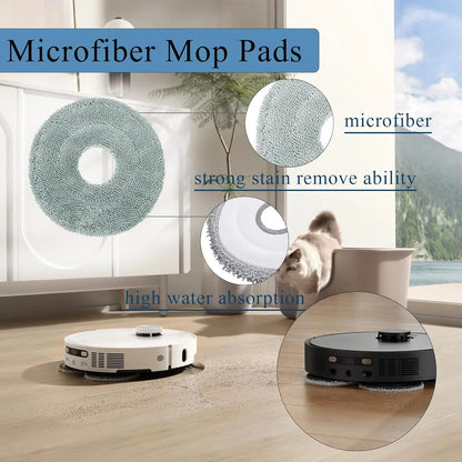 Dreame X40 Ultra / X40 Pro / L40 Ultra Robot Vacuum Spare Parts Main Side Brushes Mop Cloths HEPA Filters Dust Bags Accessories