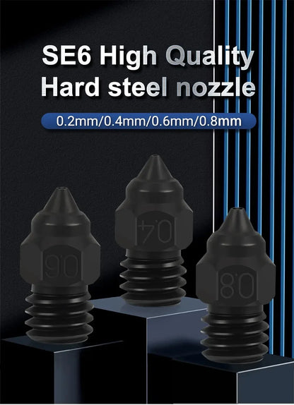MK8 Düse 0.2 0.4 0.6 0.8mm für Creality CR‑6 SE Ender 3 S1 CR10 V2