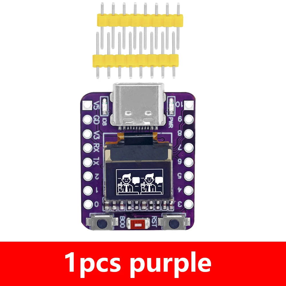 MINI ESP32-C3 Development Board with Wi-Fi, Bluetooth & 0.42-Inch OLED
