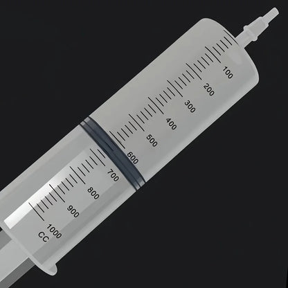 Durable Large Capacity Plastic Syringe 100Ml,150Ml,250Ml, 350ml, 550Ml,1000Ml | Car Oil Extractor Is Suitable for Laboratory Dispensing, Glue Dispensing, Watering, and Veterinary Use.