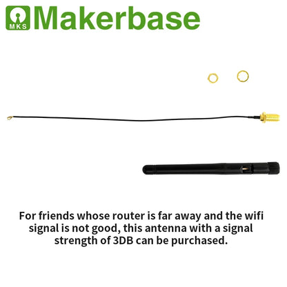 Makerbase MKS DLC32 Grbl Controller Work For Laser&CNC With ESP32 WIFI and TS35.