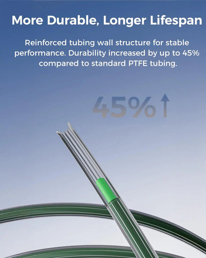 Low-Resistance PTFE Tube 4mm OD for Bambu Lab AMS & 3D Printers