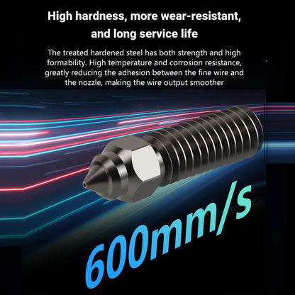 3D Printer Nozzles for Creality, Vyper, Kobra & Sovol – 0.2–0.8mm
