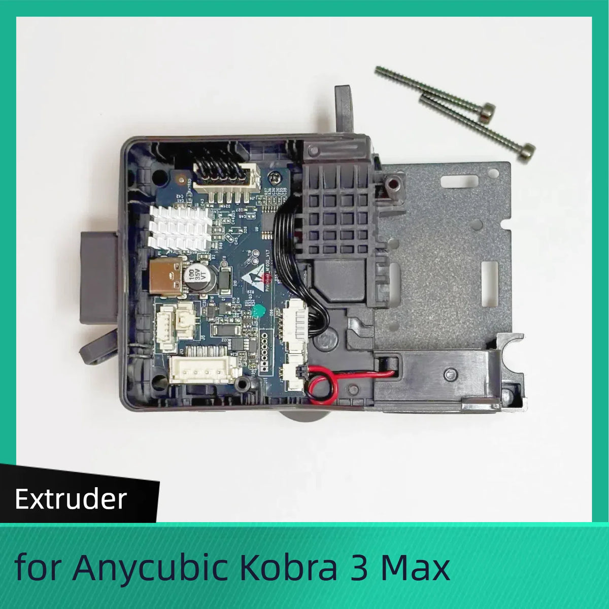 Print Head for Anycubic Kobra 3 Max Extruder Nozzle for K3M Combo 3D Printers Accessories 4-color Filament Hub for Kobra 3 Max