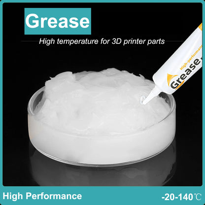 3D Printer Grease Lubricating Oil, Reduce Noise Good for Creality Ender3 Bambu Lab P1 X1 Elegoo Anycubic 3D Printer Accessories