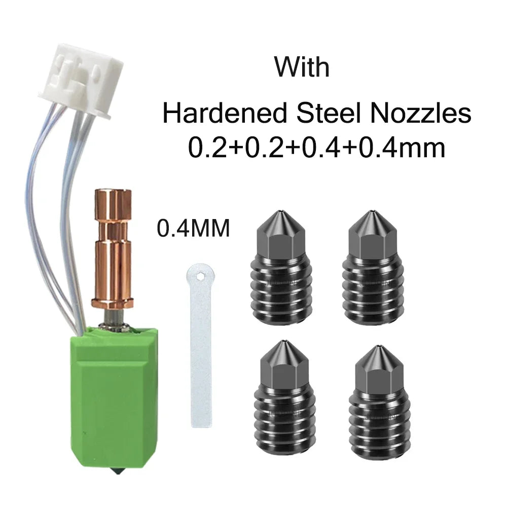 für Kobra S1 Vollmetall Hotend 200k Thermistor 2.0 Für S1/S1 Combo 0.2‑0.8mm