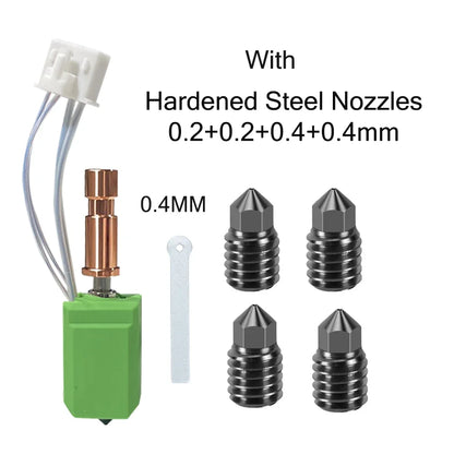 für Kobra S1 Vollmetall Hotend 200k Thermistor 2.0 Für S1/S1 Combo 0.2‑0.8mm