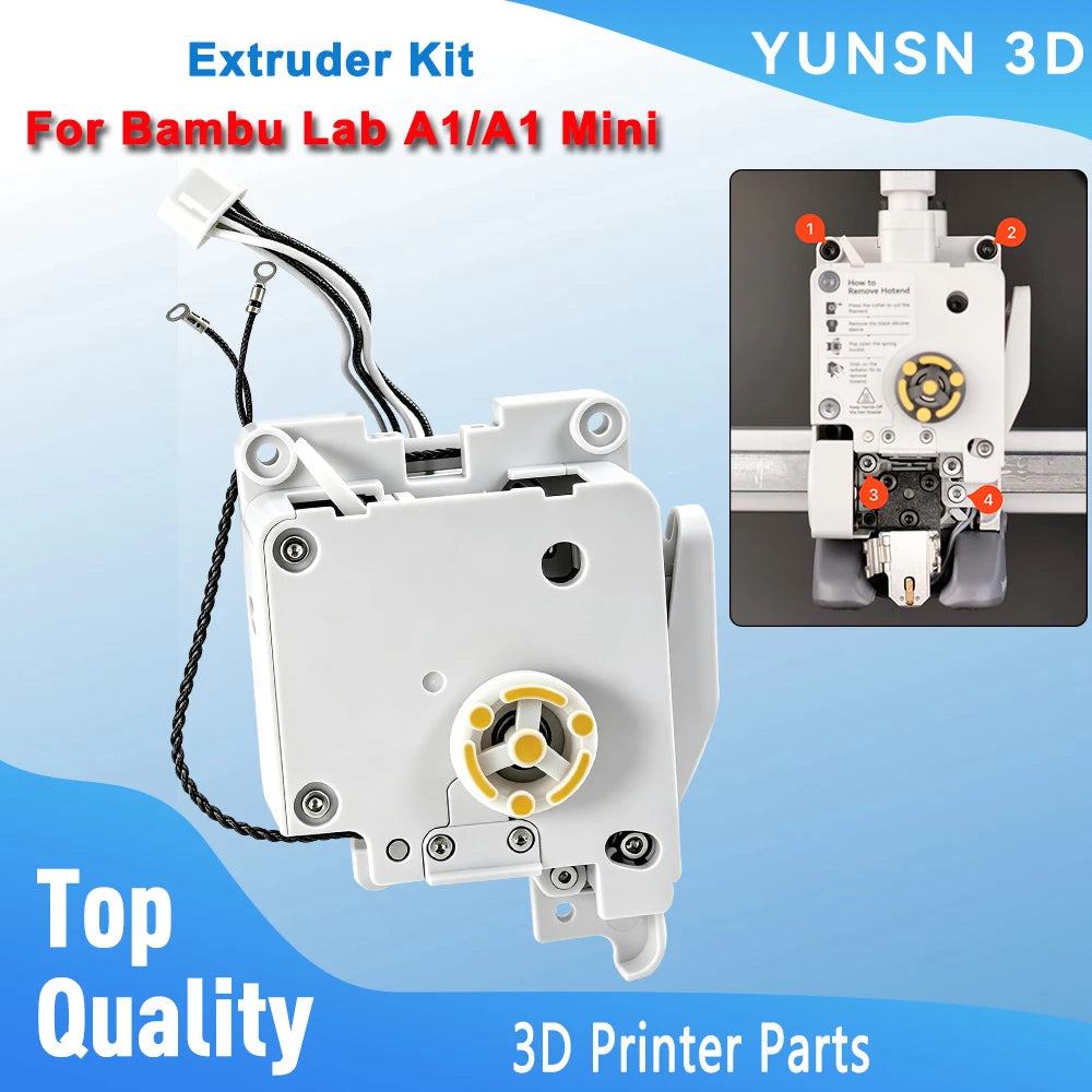 Bambu Lab A1 / A1 Mini Hardened Steel Extruder Gear Kit